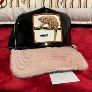 Goorin Bros The Farm Trucker Limited Edition Kinky Honey Bear Rare **Sold Out**